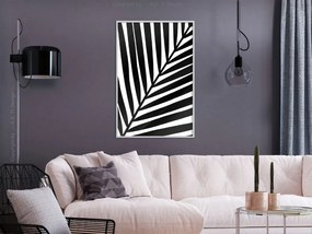 Αφίσα - Black Palm - 20x30 - Χρυσό - Με πασπαρτού