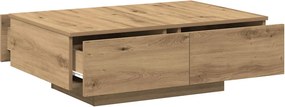 vidaXL Τραπεζάκι Σαλονιού Artisan Δρυς 90x60x31 εκ. Επεξ. Ξύλο