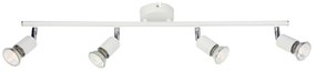 Σποτ Πολύφωτο Aca Trinity MC634WH4 White Matt