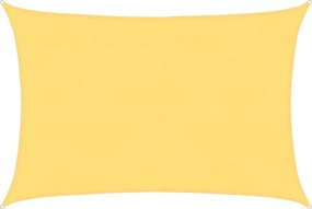 vidaXL Πανί Σκίασης Μπεζ 4 x 5 μ. από HDPE 160 γρ/μ²