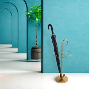 Ομπρελοθήκη Χρυσή SEMSIYE 27x27x65