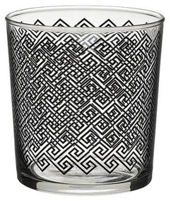 Ποτήρι Ουίσκι Σετ 6 Τμχ. Γυάλινο Black Click Glass