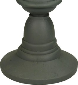 Κηροπήγιο ArteLibre Γκρι Polyresin 13.5x13.5x41cm