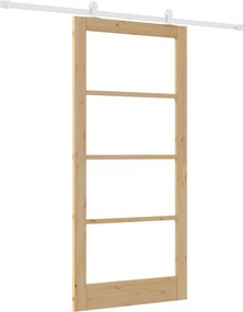 vidaXL Συρόμενη Πόρτα ORKDAL Φυσικό 93 x 202 cm