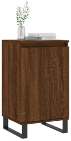 vidaXL Ντουλάπια 2 τεμ. Καφέ Δρυς 40x35x70 εκ. από Επεξεργασμένο Ξύλο
