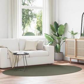 vidaXL Χαλιά "HUARTE" Δασικό Πράσινο 160x230 εκ. Ωοειδές