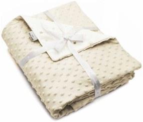 Κουβέρτα Βελουτέ Κούνιας (110x140) Pierre Cardin Toppy Beige