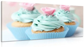 Εικόνα από πολύχρωμα γλυκά cupcakes - 100x50