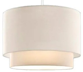 Φωτιστικό οροφής Fersa σε κρεμ απόχρωση Φ30x20εκ 30x20x70 εκ.