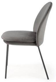 K443 chair color: grey DIOMMI V-CH-K/443-KR-POPIELATY