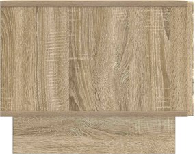 vidaXL Τραπεζάκι σαλονιού Sonoma Δρυς 49 x 50 x 40 εκ