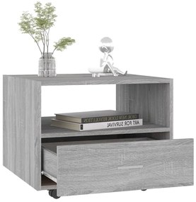 vidaXL Τραπεζάκι Σαλονιού Γκρι Sonoma 55x55x40 εκ. Επεξεργασμένο Ξύλο