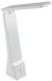 Επαναφορτιζόμενο USB Αναδιπλούμενο Φωτιστικό Γραφείου LED 170LM 3000-4000-6000K Λευκό Eglo La Seca 97044