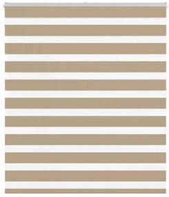 vidaXL Ζέβρα τυφλή 125x150 cm Πλάτος υφάσματος 120,9 εκ. Πολυεστέρας