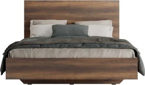 Κρεβάτι Oryana Megapap χρώμα καρυδί 160x200εκ.