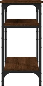 vidaXL Βοηθητικό Τραπέζι Καφέ Δρυς 35 x 30 x 60 εκ. Επεξεργασμένο Ξύλο