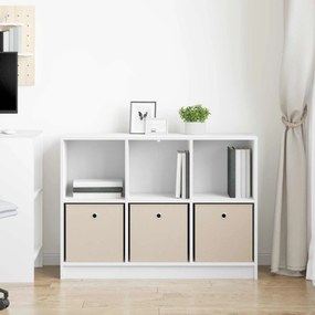 vidaXL Πλαϊνό γραφείο Λευκό 102 x 32 x 73,5 εκ