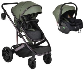 CANGAROO ΠΟΛΥΚΑΡΟΤΣΙ 2 ΣΕ 1 ΜΕΤΑΤΡΕΠΟΜΕΝΟ ΜΕ ΚΑΘΙΣΜΑ ΑΥΤΟΚΙΝΗΤΟΥ ALL ROAD GREEN 3801005100224