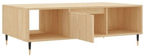 vidaXL Τραπεζάκι Σαλονιού Sonoma Δρυς 104x60x35 εκ. από Επεξεργ. Ξύλο
