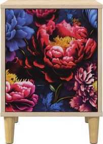 vidaXL Κομοδίνο KIEL 2 τμχ. Sonoma Δρυς 36 x 33 x 50 εκ.