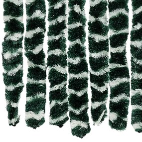 vidaXL Σήτα Εντόμων Πράσινο/ Λευκό 90 x 200 εκ. από Σενίλ