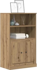 vidaXL Ντουλάπι Αρτισιανή Δρυς 60x35,5x103,5 εκ από Επεξεργασμένο Ξύλο