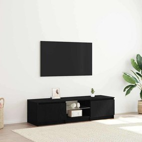 vidaXL Ντουλάπι TV Μαύρη Οξυά 140 x 38,5 x 36 εκ. Επεξεργασμένο ξύλο