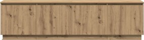 vidaXL Ντουλάπι TV 180 x 38 x 49 εκ Artisan Oak Επεξεργασμένο ξύλο