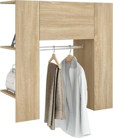 vidaXL Ντουλάπι Διαδρόμου Sonoma Δρυς 97,5 x 37 x 99 εκ. Επεξεργ. Ξύλο