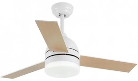 Ανεμιστήρας Οροφής με Φως LED 24W 3000K/4000K/6000K Φ122 Spotlight 3184 Λευκό
