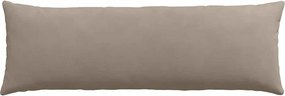 vidaXL Μαξιλάρι Καναπέ 2 pcs Taupe 120 x 40 cm ύφασμα