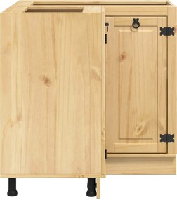 vidaXL Ντουλαπιού (Cabinet) SKI Μέλι Καφέ 80 x 80 x 81 cm