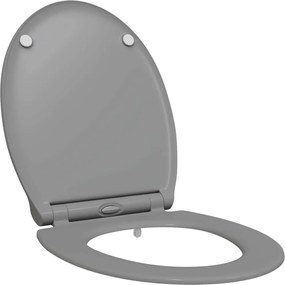 vidaXL Λεκάνη Γκρι 47 x 37,5 x 3,8 εκ Δυροπλάστ