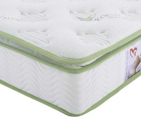 ΣΤΡΩΜΑ CONTINUOUS SPRING ΜΕ ΑΝΩΣΤΡΩΜΑ ALOE VERA 90X200 HM372.20 ΜΟΝΗΣ ΟΨΗΣ