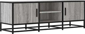 ντουλάπι τηλεόρασης vidaXL Γκρι Sonoma 120x35x41 cm
