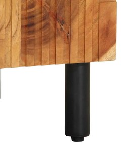 vidaXL Ντουλάπι Μπάνιου Καφέ 38 x 33.5 x 58 εκ. Μασίφ ξύλο ακακίας