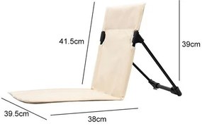Καρέκλα παραλίας πτυσσόμενη 43x60x49cm SD-24678