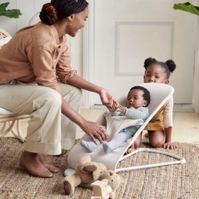 BabyBjorn Ριλάξ Bliss, Light beige, 3D Jersey