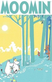 Αφίσα Moomins - Forest, (61 x 91.5 cm)