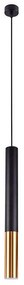 Φωτιστικό Οροφής Max 4236600 Black-Gold Viokef Metal