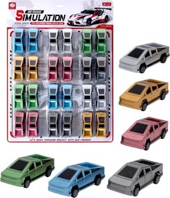 Σετ αυτοκινητάκια με Pull Back - 24pcs - 399-878B - 917336