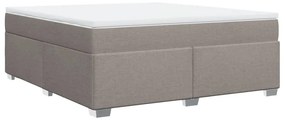 ΚΡΕΒΑΤΙ BOXSPRING ΜΕ ΣΤΡΩΜΑ TAUPE 180X200 ΕΚ. ΥΦΑΣΜΑΤΙΝΟ 3285155