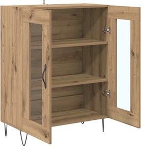 vidaXL Πλαϊνό γραφείο Artisan Oak 69,5 x 34 x 90 εκ.