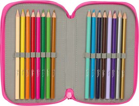 Κασετίνα Barbie Πολύχρωμο 12,5 x 19,5 x 5,5 cm 37 Τεμάχια