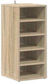 vidaXL Παπουτσοθήκη Sonoma Δρυς 31,5 x 35 x 70 εκ. από Επεξ. Ξύλο