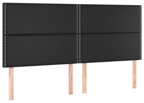 Κεφαλάρι Κρεβατιού LED Μαύρο 180x5x118/128 εκ 3122386