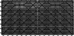 vidaXL Πλάκα Κατασκευής 6 pcs Γκρι 60 x 30 cm WPC