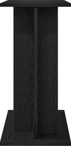 vidaXL Βάση Ενυδρείου Μαύρη Δρυς 60x30x60 εκ. από Τεχνητό Ξύλο
