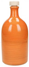 Μπουκάλι Λαδιού Maiolica Κεραμικό Orange 500ml Brandani Κεραμικό