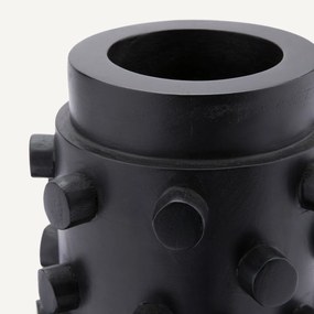 Βάζο από καμένο ξύλο μάνγκο Υ28 εκ., Daipur